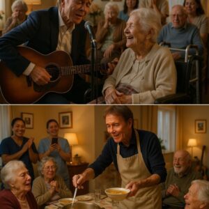 It was a scene no one expected but everyone will remember: Cliff Richard quietly walked into a nursing home, carrying a guitar instead of a spotlight, and began to sing The Young Ones. ws