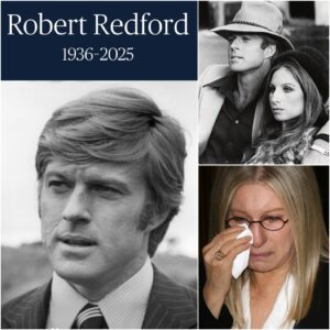 Breaking News: Barbra Streisand Breaks Down in Tears After Revealing Robert Redford’s Final Messages Before His Death at 89. ws