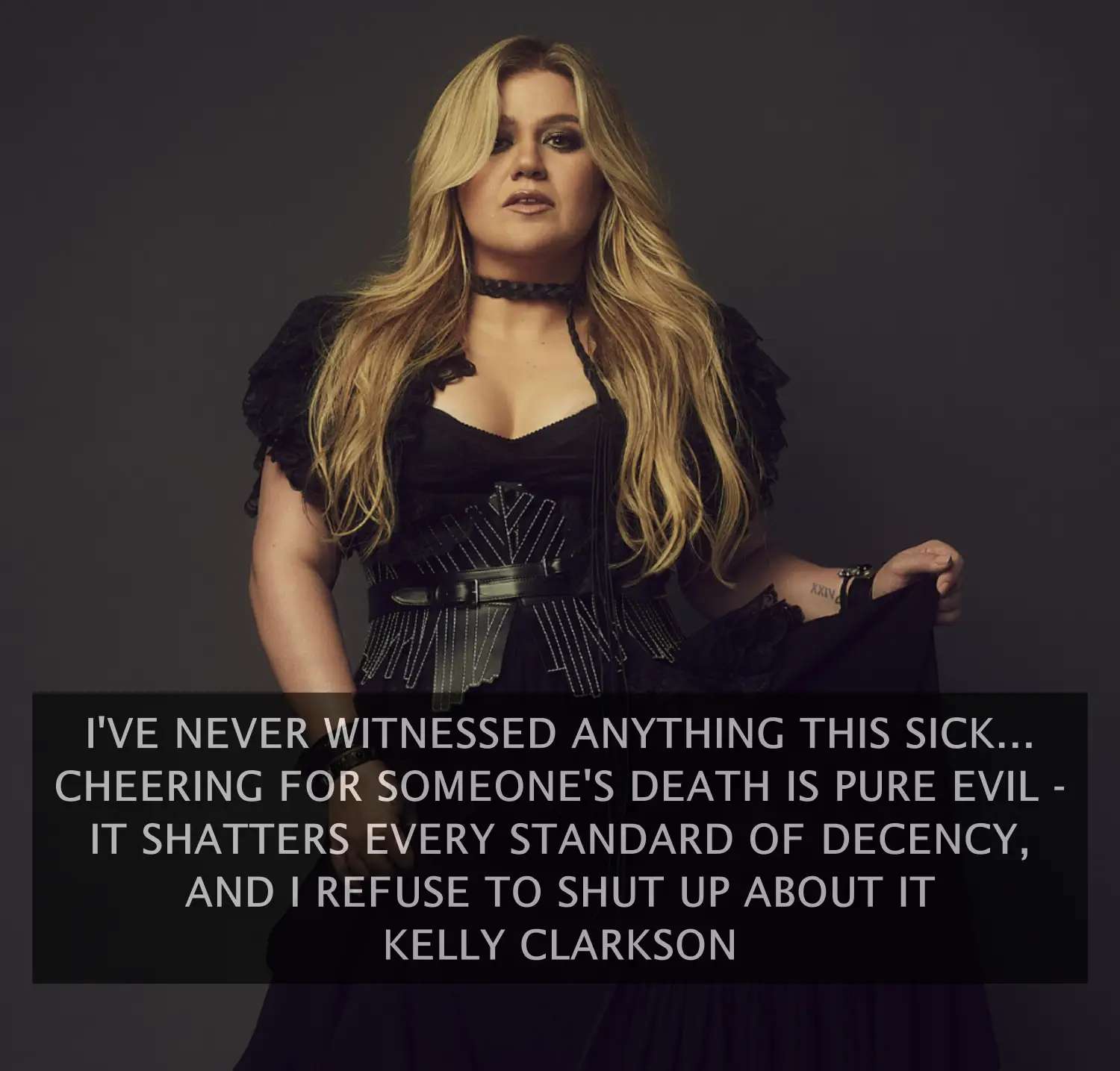 Kelly Clarkson Strikes Back: A Powerful Response to Mockery of Charlie Kirk’s Death – LU