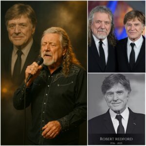 The Final Song of Farewell: Robert Plant’s Emotional Tribute to Robert Redford at 89 nn