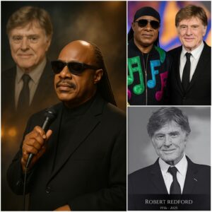 THE FINAL SONG OF FAREWELL: Stevie Wonder’s Tearful Tribute After Robert Redford’s Passing at 89 nn