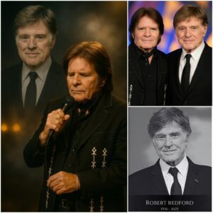 The Final Song of Farewell: John Fogerty’s Tearful Tribute to Robert Redford After His Passing at 89 nn