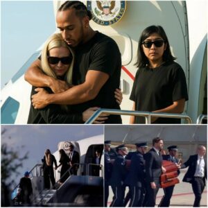 “Her body gave out before her voice did” 😭 — Widow Erika Kirk Collapses as Charlie Kirk’s Coffin Arrives in Arizona