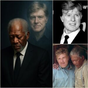 Morgan Freemanโs Heartfelt Farewell to Robert Redford: A Friendship That Spanned Decades - H