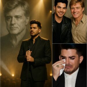 THE FINAL SONG OF FAREWELL: Adam Lambert’s Tribute to Robert Redford and the Power of Friendship nh