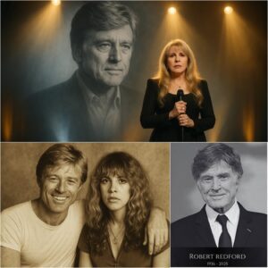 Stevie Nicks bid farewell to Robert Redford with a heartfelt final ballad, turning his last message of love into a timeless tribute of music and memory_cz