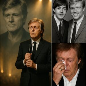 THE FINAL SONG OF FAREWELL: Paul McCartneyโs Tribute to Robert Redford and the Power of Friendship nh