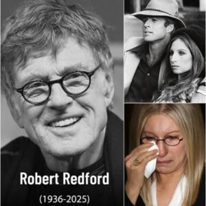 Breaking News: Barbra Streisand Breaks Down in Tears After Revealing Robert Redford’s Final Messages Before His De@th at 89