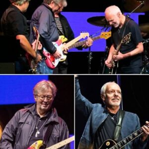 Peter Frampton and Eric Clapton Finally Share the Stage at Crossroads Guitar Festival in Dallas Delivering a Decades-in-the-Making, Electrifying, Soul-Shredding Performance of "While My Guitar Gently Weeps" That Hits Every Rock Fan Straight in the Chest