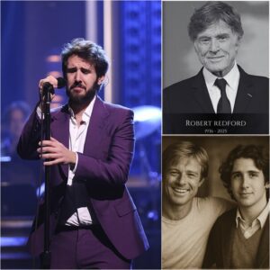 Josh Groban was moved to tears after revealing Robert Redford’s final heartfelt letter to him, written just days before the legendary actor passed away_cz