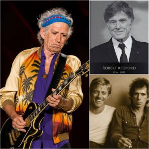 Keith Richards emotionally shared the last emotional handwritten letter Robert Redford sent him before he passed away, bringing fans to tears_cz