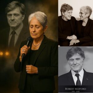 THE FINAL SONG OF FAREWELL: Joan Baez’s Heartbreaking Tribute to Robert Redford at 89.