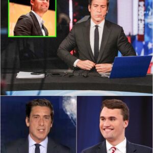 David Muir’s Somber Reaction to Charlie Kirk’s Fatal Collapse — A Nation Stunned as Rumors Swirl Over What He Left Behind - ishar