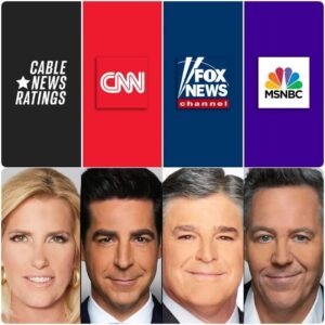 CABLE NEWS RATINGS SHOCKER! One Anchor Just Snatched BOTH the #1 and #2 Spots - Leaving Rivals Stunned and Social Media in Meltdown.