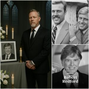 James Hetfield’s Tearful Tribute: The Journal That Revealed Robert Redford’s Final Secret nn