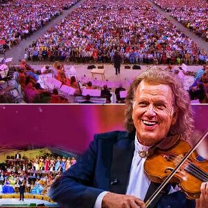 The Opening Sweeping Notes of Tales From the Vienna Woods Transformed the Night Into a Dream as Andrรฉ Rieu Lifted His Violin Amid the Shimmering Maastricht Lights.