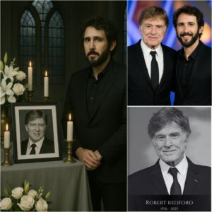At Robert Redford’s memorial, Josh Groban revealed a decades-old diary note in which he foresaw his decline_cz