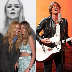 “I was born to sing this with her.” Keith Urban declared, before pulling his daughter Rose into a moment that melted every heart in the room. Their duet of Love Somebody wasn’t just music nh