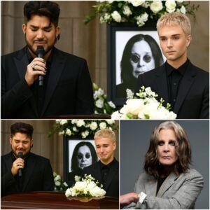 The Secret Letter at Ozzy’s Memorial: Adam Lambert and Oliver Gliese Reveal a Shocking Truth-nh