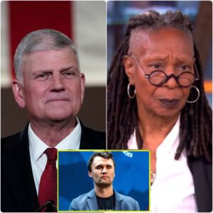 Franklin Graham voice cut through the chaos: “I will not stay silent.” Her five words, raw with grief and fury, became a powerful tribute to Charlie Kirk.