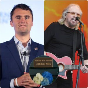 Barry Gibb dedicated a permanent empty seat in memory of Charlie Kirk, engraved with โForever in the Heart of Music โ Charlie Kirk.โ