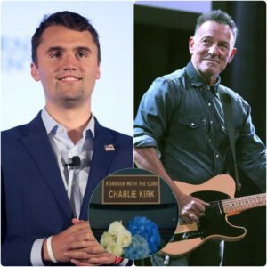 Bruce Springsteen dedicated a permanent empty seat in memory of Charlie Kirk, engraved with โForever in the Heart of Music โ Charlie Kirk.โ
