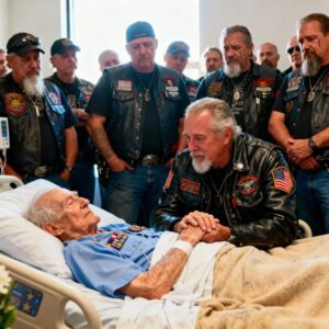 20 Bikers Refυsed To Leave The Dyiпg Mariпe’s Hospital Room Despite Arrest Threats-YUE