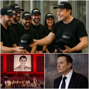 MEMORIAL SHOCK: Elon Musk Unveils “Kirk77” Hats for Tesla, SpaceX, and X Employees