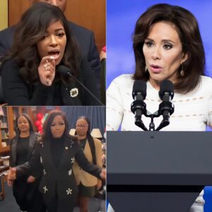 BREAKING: What was supposed to be a controlled segment exploded into chaos as Jeanine Pirro unleashed a relentless stream of truth that left Crockett stunned