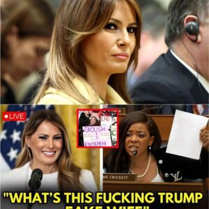 Melania Trump vs. Jasmine Crockett: The $500 Million Lawsuit That Shook America Live on Air nn