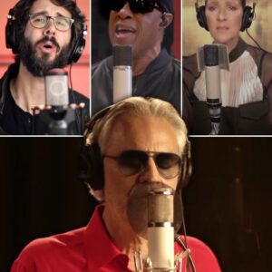 When Legends Unite: Celine Dion, Stevie Wonder, Andrea Bocelli, and Josh Groban Deliver a Soul-Stirring Performance for Nurse Heroes nn