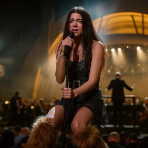 At the Hollywood Bowl, Courtney Hadwin's performance turned into an unforgettable moment of raw grief. - h