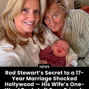 Rod Stewart stunned a London gala when he revealed the unlikely secret behind his 17-year marriage