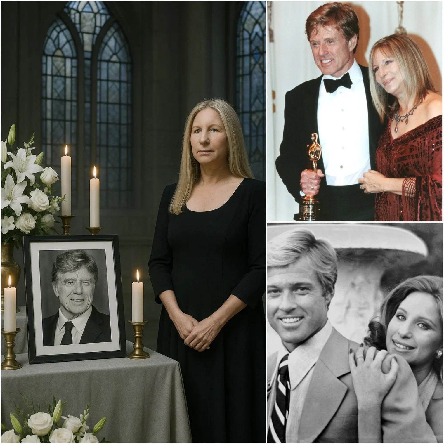 Barbra Streisand Breaks Silence at Robert Redford’s Memorial: A Hidden Journal Reveals His Final Secret nn