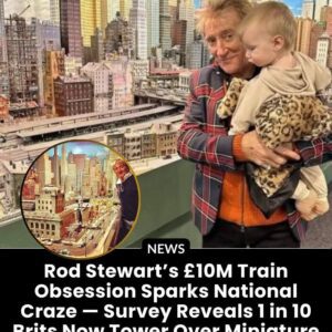 Rod Stewart’s £10 million model railway obsession has done more than fill his mansion