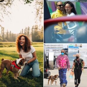 Lewis Hamilton’s rumored new flame Ashley Moore was spotted playing with his Roscoe bulldog— and fans can’t believe not Hamilton but Angela Cullen joined her for a private chat at that place