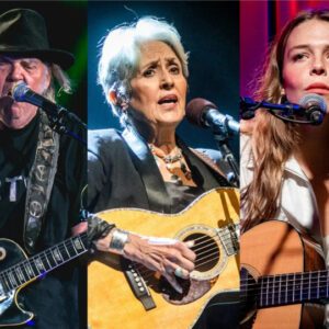 Los Angeles Witnessed History: Joan Baez Joins Bernie Sanders’ “Fighting Oligarchy” Rally in a Night of Music and Defiance
