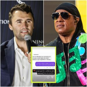 “I Don’t Care What You Think!”: Stevie Wonder Defiantly Responds to Backlash After Honoring Charlie Kirk nn