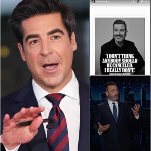 “WE WILL NOT BE SILENT” — Jesse Watters Unleashes Fury on Jimmy Kimmel, Sending Shockwaves Through Entertainment Industry