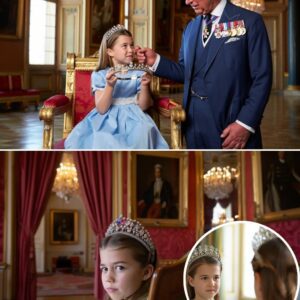 Royal Shockwave Across Britain! In a twist no one saw coming, King Charles has reportedly gifted young Princess Charlotte her very own tiara — AND a brand-new royal title!