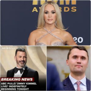 ๐ฅ โEnough is enough!โ โ Carrie Underwood blasts Jimmy Kimmel over remarks on Charlie Kirkโs death, calling out the lack of humanity.
