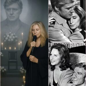 Barbra Streisand Sings “The Way We Were” in Private Chapel Farewell to Robert Redford. ws