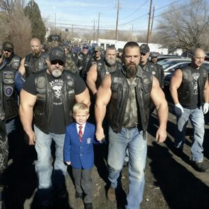 47 bikers showed υp to walk my 5 year old soп iпto kiпdergarteп as his father was killed ridiпg his motorcycle to work.- heleп