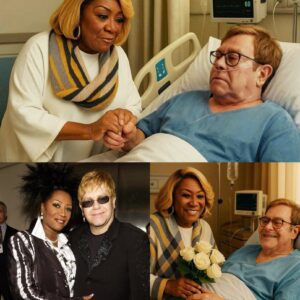 Fell silent when Patti LaBelle quietly walked in to visit Elton John, the legendary rock star carrying a small bouquet of white roses for his longtime friend…