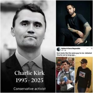 “This is no coincidence — it was scripted long before,” Eminem declared after Charlie Kirk’s shocking death.