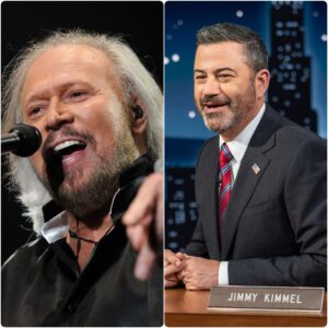 ABC pulled Jimmy Kimmel Live! off the air, and Barry Gibb fiery response has shaken late-night TV to its core.