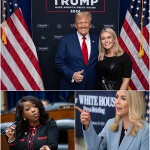 💥 Karoline Leavitt Fires Back: Defends Trump Against Jasmine Crockett’s “DNA Bombshell” de.