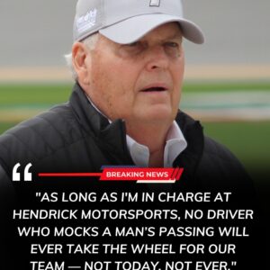 NASCAR SHOCKER: Rick Hendrick Suspends Driver After Outrageous Celebration of Charlie Kirk’s Passing nn