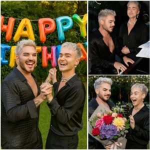 Adam Lambert Turns Boyfriendโs Birthday Into a Night Written in the Stars ๐๐ถ- nh