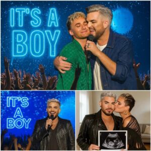 🎀💥 Adam Lambert Turns Concert Into Joyful Gender Reveal!-nh